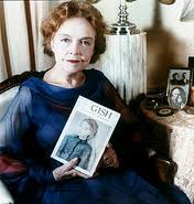 Lillian Gish, probably at the time the theatre honoring her at BGSU was opened.